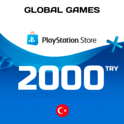 Карта PlayStation PSN 2000 TRY Турция  КОД ПОПОЛНЕНИЯ