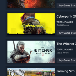 ONLINE STEAM | Cyberpunk 2077, New World: Aeternum   7 GAMES TOTAL COSTS 200$