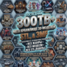 Мегапак STL для 3D-печати — 300  ТБ моделей | 40  категорий | Marvel, Anime и прочее.