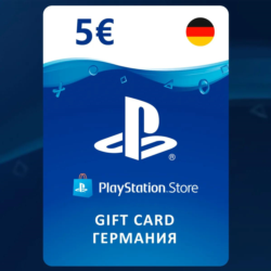 PlayStation (PSN) Gift Card [5 Евро] Германия