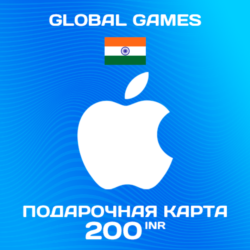 Подарочная карта Apple iTunes 200 INR Индия