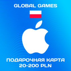 Подарочная карта Apple iTunes 20-200 PLN Польша