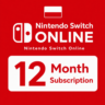 Nintendo Switch Online | 12 месяцев | АВТО ВЫДАЧА | Польша