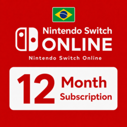 Nintendo Switch Online | 12 месяцев | АВТО ВЫДАЧА | Бразилия
