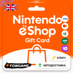 Nintendo Gift Card | 75 GBP | АВТО ВЫДАЧА | Великобритания