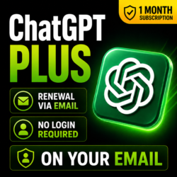 ChatGPT Plus на 1 месяц | Продление по электронной почте | Вход не требуется