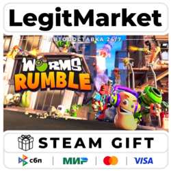 Worms Rumble / Steam АВТО / РУ   МИР