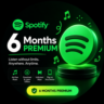 Spotify 6 месяцев Премиум Индивидуальный