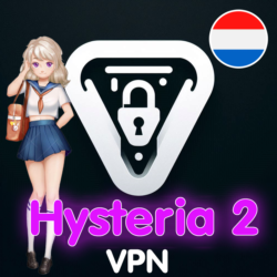 VPN Hysteria 2 Нидерланды Купить Ключ Быстрого VPN с Обходом Блокировок (24/7)