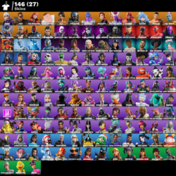 Мгновенный доступ • FN (все платформы) • 146 skins • Torin • Joey • Полный доступ