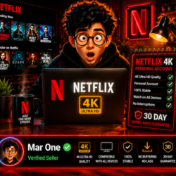 NETFLIX PREMIUM 4K ULTRA HD В РФ РАБОТАЕТ/ 1 МЕСЯЦ