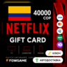 Netflix Gift Card | Колумбия | COP 40000 | АВТО ВЫДАЧА