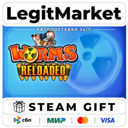 Worms Reloaded / Steam АВТО / РУ   МИР