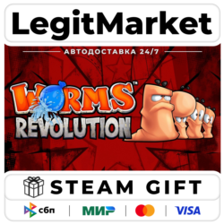 Worms Revolution / Steam АВТО / РУ   МИР