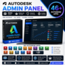 Панель администратора Autodesk | 3000 пользователей | Доступ для реселлеров | Личный