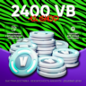 2400 V-BUCKS FORTNITE · ВБАКСЫ · ВБ · VBUCKS · EPIC GAMES\PSN\XBOX · VB · БЫСТРО