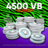 4500 V-BUCKS FORTNITE · ВБАКСЫ · ВБ · VBUCKS · EPIC GAMES\PSN\XBOX · VB · БЫСТРО