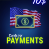 10$ Карта для оплат Любых зарубежных сервисов