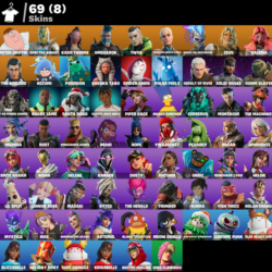 Мгновенный доступ • FN (все платформы) • 69 skins• Valeria •  350 VB • Полный доступ