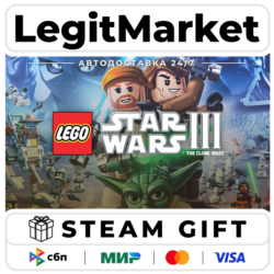 LEGO Star Wars III - The Clone Wars / Steam АВТО / РУ   МИР