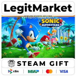 SONIC SUPERSTARS Digital Deluxe Edition featuring LEGO® / Steam АВТО / РУ   МИР