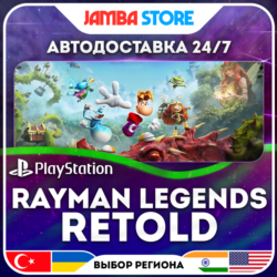 Rayman Legends Retold · PS5 · TR/UA/IN/PL/US · АВТО 24/7