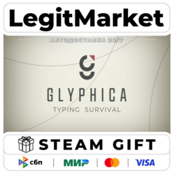 Glyphica: Typing Survival / Steam АВТО / РУ   МИР