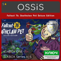 КЛЮЧ Fallout 76 Deathclaw Pet Deluxe Edition XBOX Код
