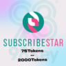 Купить токены SubscribeStar | Пополнение баланса аккаунта
