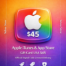 Apple Gift Card $45 США — Официальный Цифровой Код | Моментальная Доставка