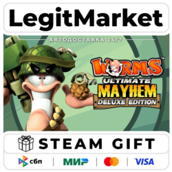Worms Ultimate Mayhem Deluxe Edition / Steam АВТО / РУ   МИР