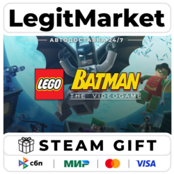 LEGO Batman: The Videogame / Steam АВТО / РУ   МИР