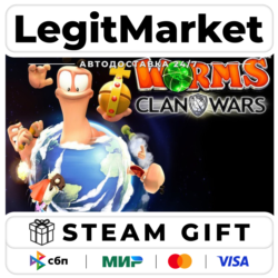 Worms Clan Wars / Steam АВТО / РУ   МИР