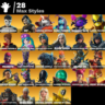 Мгновенный доступ • FN (все платформы) • 83 skins • Mysterio • 800 VB • Полный доступ