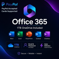 Office 365 E3 – 1 ТБ OneDrive – Логин и пароль – Автодоставка