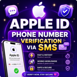 Apple ID | Номер телефона | SMS-верификация | США