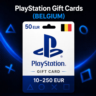 PlayStation Gift Cards Бельгия (BE) 10–250 EUR | Коды пополнения PSN