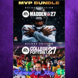 ☀️EA SPORTS MVP Bundle College Football 27 Deluxe Edition & Madden NFL 27 Deluxe XBOX