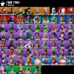 Мгновенный доступ • FN (все платформы) • 68 skins • 450 VB • Полный доступ