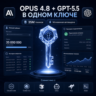 GPT 5.6 + Fable 5 в одном API-ключе 35M токенов
