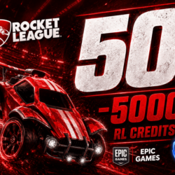 50 - 5.000— RL Credits | Регион Турция | Epic Games