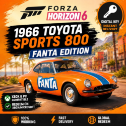 Эксклюзивная Toyota Sports 800 Fanta Edition 1966 года — Forza Horizon 6 | Xbox / PC