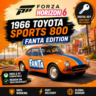 Эксклюзивная Toyota Sports 800 Fanta Edition 1966 года — Forza Horizon 6 | Xbox / PC