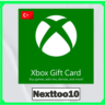 Подарочная карта Xbox Live на 25-50-100-300 турецких лир (Турция)