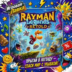 Rayman Legends Retold | Playstation | PS5 | Выбор региона