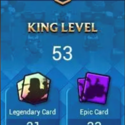 [3in1] / CR - BS - COC | 53 LVL | 10003 Trophies | ARENA - Lumberlove Cabin | 14 KING