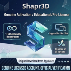 Автодоставка  | Подписка Shapr3D Pro на 1 год | Win/Mac/IPAD