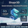 Автодоставка  | Подписка Shapr3D Pro на 1 год | Win/Mac/IPAD