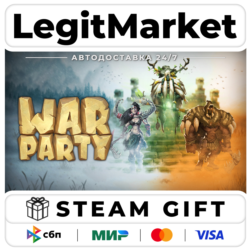 WAR PARTY / Steam АВТО / РУ   МИР