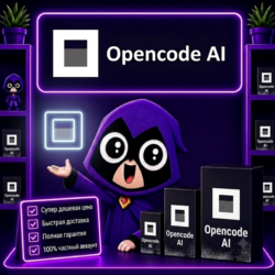 OPENCODE AI | Opencode.ai | Подписка на 1 месяц. ДЕШЕВО, БЫСТРО И КОНФИДЕНЦИАЛЬНО.
